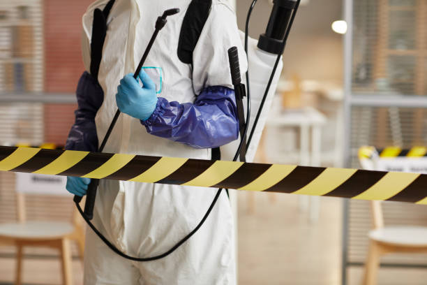 Professional Biohazard Cleanup technician working in Alvo, NE